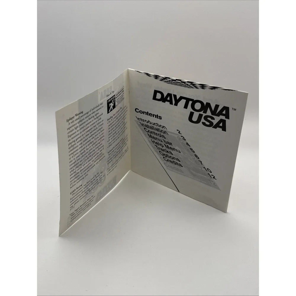 Daytona USA (Sega, 1996) PC Windows 95 w/Manual